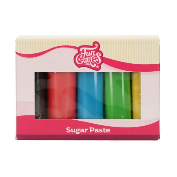 Rollfondant - Multipack / Grundfarben